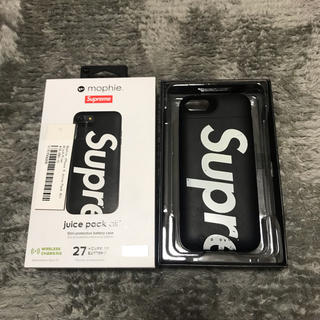 シュプリーム(Supreme)のsupreme iPhone 8 7 battery case シュプリーム(iPhoneケース)