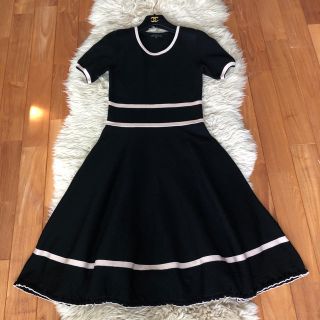 トゥービーシック(TO BE CHIC)の超美品☆トゥービーシック ☆素敵なニットワンピース(ひざ丈ワンピース)