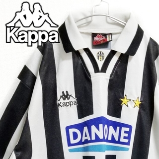カッパ(Kappa)のKappa Juventusユベントス 刺繍ロゴゲームシャツ (背番号なし)(Tシャツ/カットソー(半袖/袖なし))