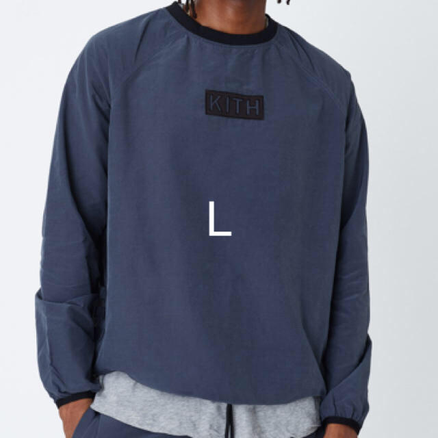 Lサイズ KITH L/S NYLON CREWNECK