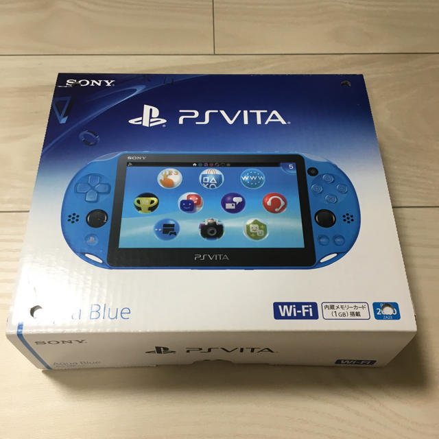 訳あり PlayStation Vita - sabo様専用新品未使用 PS VITA アクアブルー pch-2000 携帯用ゲーム機本体