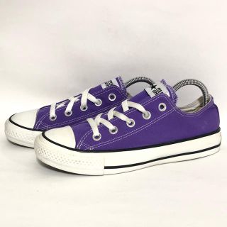 コンバース(CONVERSE)のQ161 ★ 23cm★コンバース137837F パープル紫色(スニーカー)