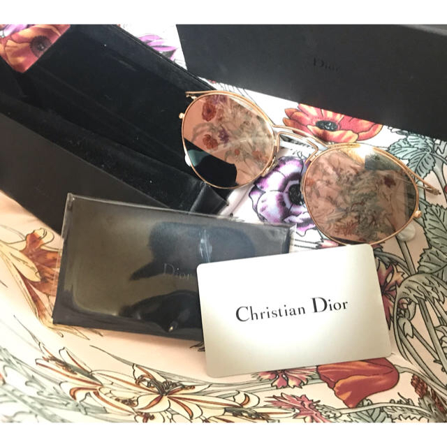 Christian Dior(クリスチャンディオール)のDior ミラーサングラス レディースのファッション小物(サングラス/メガネ)の商品写真