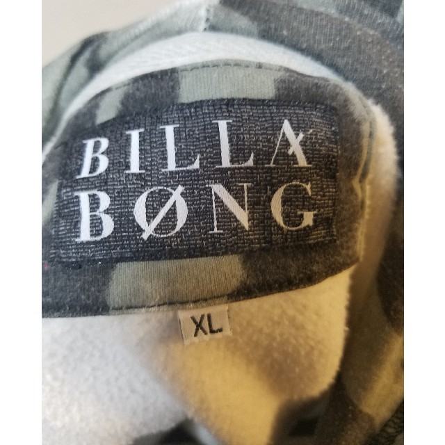 billabong(ビラボン)の暇人バスケ部様専用　XL　ビラボン　パーカー メンズのトップス(パーカー)の商品写真