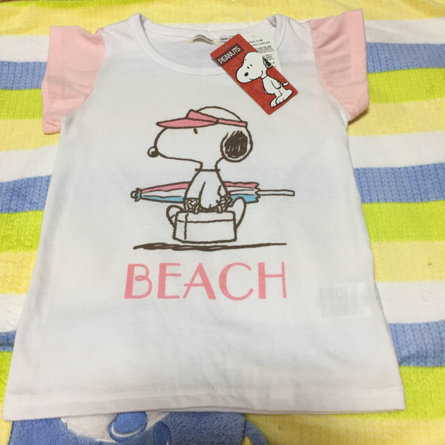 スヌーピー キッズ/ベビー/マタニティのキッズ服女の子用(90cm~)(Tシャツ/カットソー)の商品写真