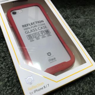 iPhone8/7 iFace透明(RED)(iPhoneケース)