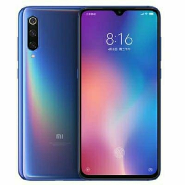 Xiaomi Mi9 128GB Oceanblue 新品未開封品ケース付き