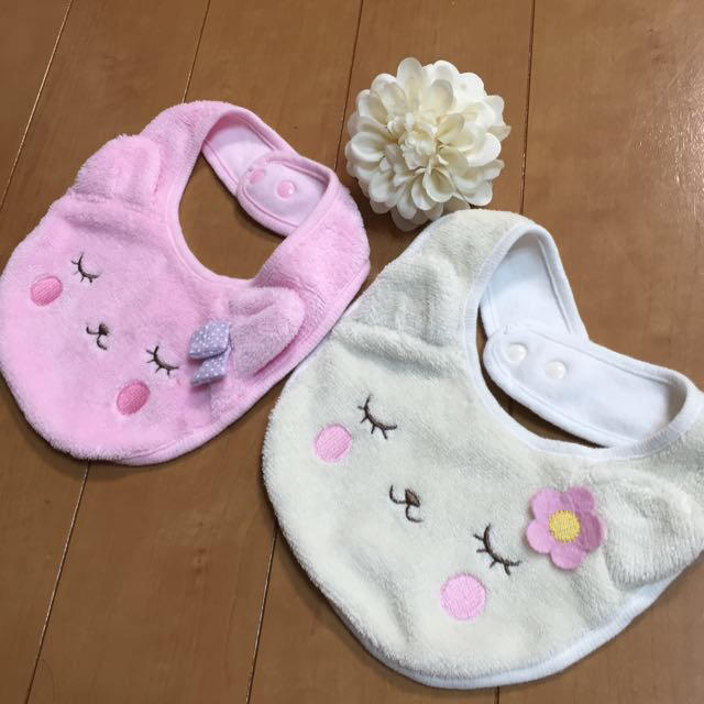 motherways(マザウェイズ)のめーー様専用♡スタイセット キッズ/ベビー/マタニティのこども用ファッション小物(ベビースタイ/よだれかけ)の商品写真