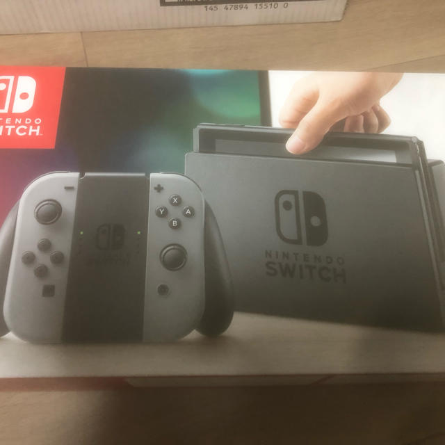 新品未開封！スイッチグレー