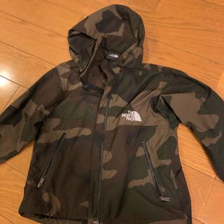 ザノースフェイス(THE NORTH FACE)のノースフェイス   キッズ 迷彩ジャケット 120   (ジャケット/上着)