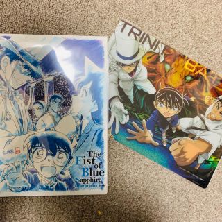 【新品】名探偵コナン紺青の拳 下敷きA＆B(キャラクターグッズ)