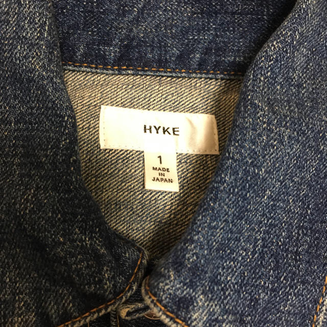 HYKE(ハイク)のHYKE デニムジャケット TYPE2 レディースのジャケット/アウター(Gジャン/デニムジャケット)の商品写真