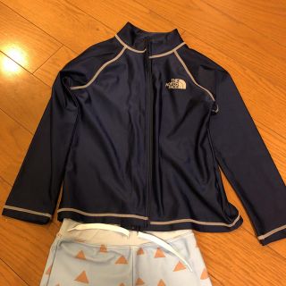 ザノースフェイス(THE NORTH FACE)のノースフェイス  ラッシュガード  120(水着)