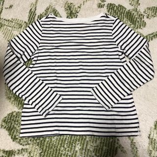 ユニクロ(UNIQLO)の【ゆめゆめ様専用】UNIQLO ボーダー カットソー ロンT レディース(Tシャツ(長袖/七分))