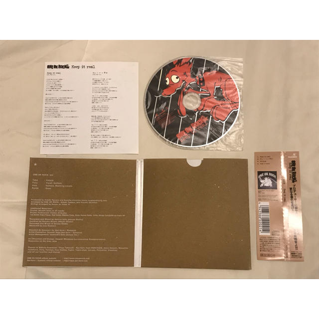 ONE OK ROCK(ワンオクロック)のONE OK ROCK / Keep it real エンタメ/ホビーのCD(ポップス/ロック(邦楽))の商品写真