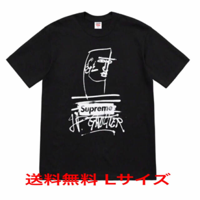 Supreme × Jean Paul Gaultier Tシャツ 黒 L 新品