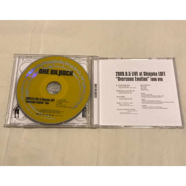 ONE OK ROCK(ワンオクロック)のONE OK ROCK / 完全感覚Dreamer 初回限定盤CD+DVD エンタメ/ホビーのCD(ポップス/ロック(邦楽))の商品写真