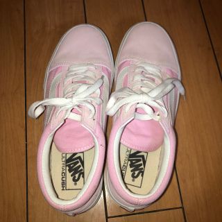 ヴァンズ(VANS)のvans old school pink 24cm(スニーカー)