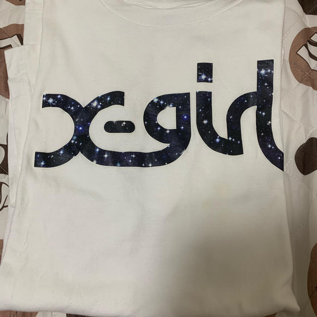 X-girl(エックスガール)のX-girl 白Tシャツ レディースのトップス(Tシャツ(半袖/袖なし))の商品写真