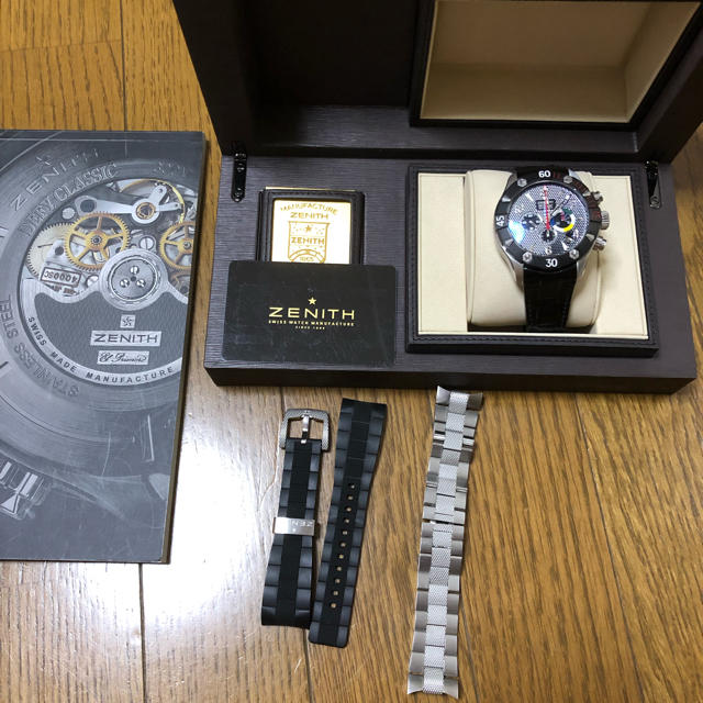 ZENITH(ゼニス)のforおにわか様、ゼニス DEFY 国内正規品 デファイ エルプリメロ メンズの時計(腕時計(アナログ))の商品写真