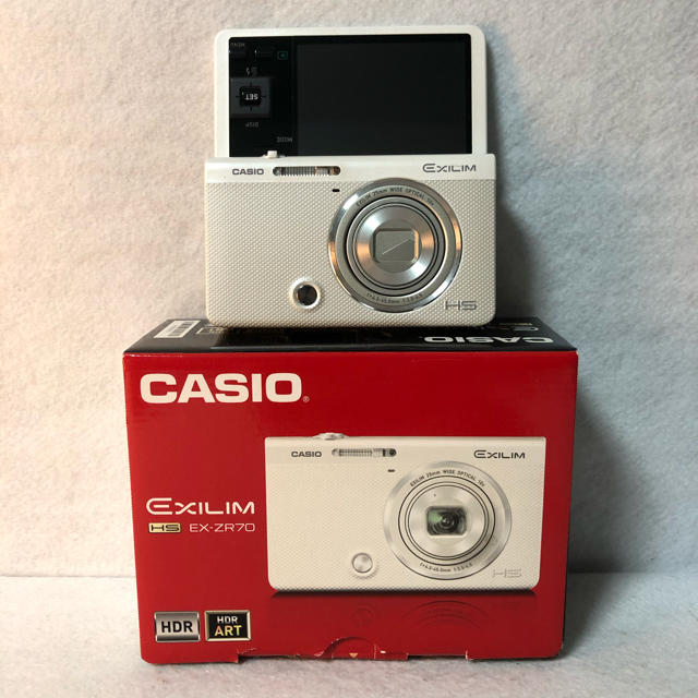 Casio 自撮りもできる Casio デジタルカメラ Exilim Ex Zr70weの通販 By リユースショップ カシオならラクマ Casio 自撮りもできる Casio デジタルカメラ Exilim Ex Zr70weの通販 By リユースショップ カシオならラクマ