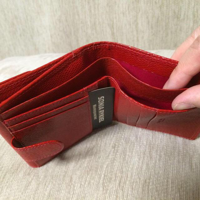 SONIA RYKIEL(ソニアリキエル)の未使用SONIA RYKIEL折り畳財布 レディースのファッション小物(財布)の商品写真
