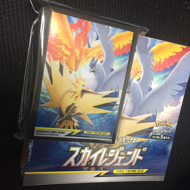 ポケモン ポケモンカードゲーム スカイレジェンド 1box スリーブ デッキシールド付の通販 By 縄跳な S Shop ポケモンならラクマ