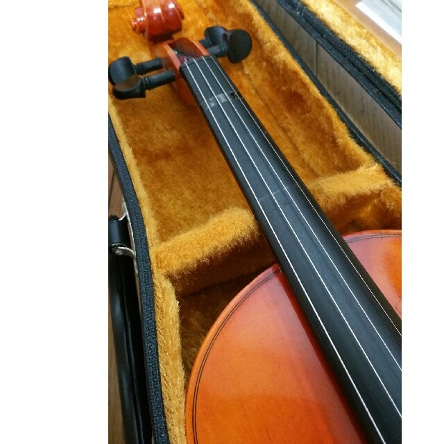 鈴木 国産 バイオリン Ｎｏ．３００ 証明ラベル有 ケース 弓 松脂 肩当セット 楽器の弦楽器(ヴァイオリン)の商品写真