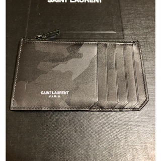 サンローラン(Saint Laurent)のサンローラン SAINT LAURENT 小銭入れ カードケース 迷彩柄(コインケース/小銭入れ)