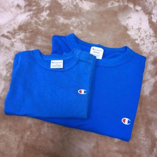 チャンピオン(Champion)の新品未使用 チャンピオン Tシャツ 親子コーデ リンクコーデ 2枚セット(Tシャツ/カットソー)