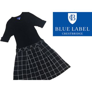 ブラックレーベルクレストブリッジ(BLACK LABEL CRESTBRIDGE)のブルーレーベルクレストブリッジ ワンピース(ひざ丈ワンピース)