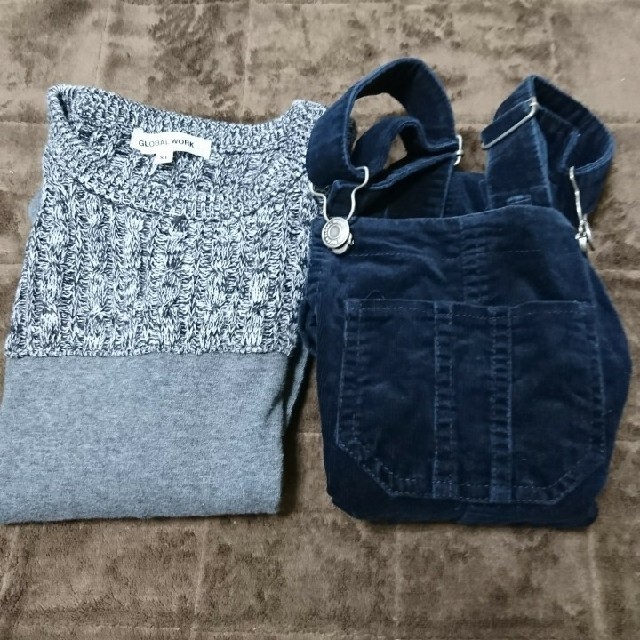 GLOBAL WORK(グローバルワーク)のキッズ120～130☆GLOBALWORKセット キッズ/ベビー/マタニティのキッズ服女の子用(90cm~)(その他)の商品写真