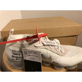 オフホワイト(OFF-WHITE)の28㌢THE 10 off-white NIKE AIR VAPORMAX FK(スニーカー)