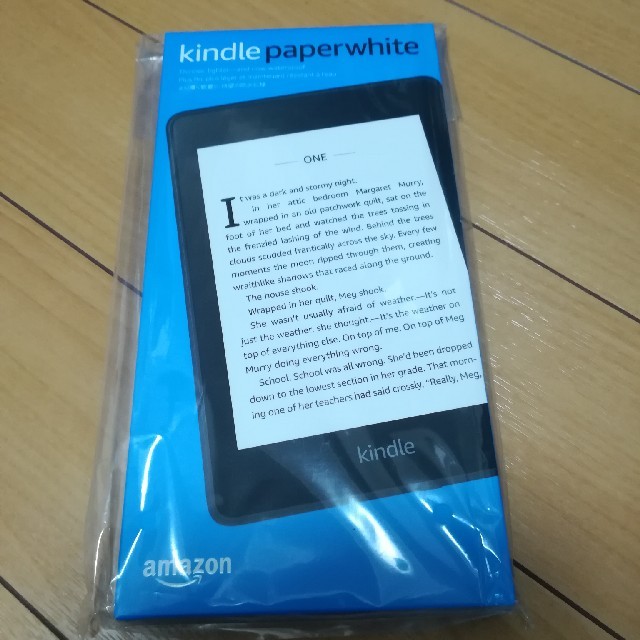 Amazon
Kindle paperwhite
最新モデル（第10世代）