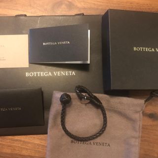 ボッテガヴェネタ(Bottega Veneta)のボッテガヴェネタ ブレスレット エスプレッソこげ茶色  Sサイズほぼ未使用 (ブレスレット)