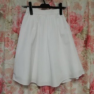 プロポーションボディドレッシング(PROPORTION BODY DRESSING)のプロポーション 春夏ホワイトスカート XS(ミニスカート)
