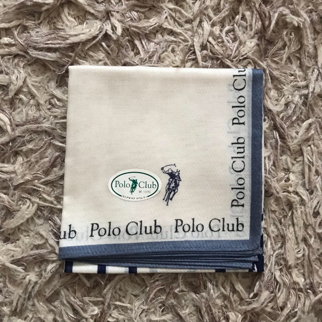 Polo Club(ポロクラブ)の新品未使用 Polo Club ハンカチ メンズのファッション小物(ハンカチ/ポケットチーフ)の商品写真