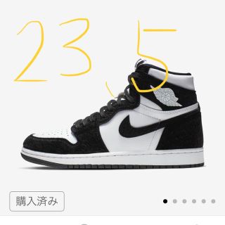 ナイキ(NIKE)のNIKE AIR JORDAN 1 RETRO HIGH OG BLACK(スニーカー)