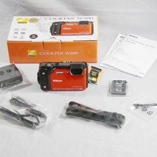 ニコン(Nikon)のNikon COOLPIX W300 新品同様 アウトドア・デジカメ 送料込み(コンパクトデジタルカメラ)