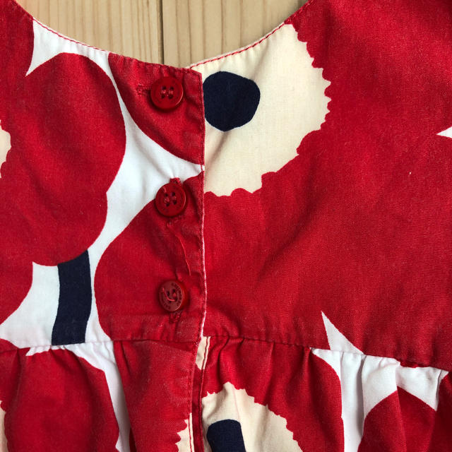 marimekko(マリメッコ)のマリメッコ ワンピース キッズ/ベビー/マタニティのベビー服(~85cm)(ワンピース)の商品写真