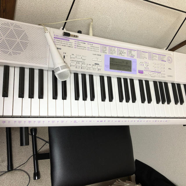 CASIO - CASIO 電子キーボード LK-122の通販 by me｜カシオならラクマ