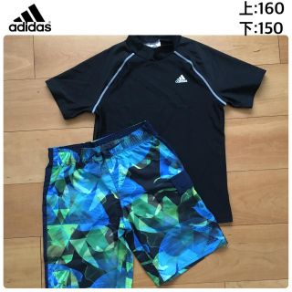 アディダス(adidas)の新品 アディダス ラッシュガード&サーフトランクス(水着)