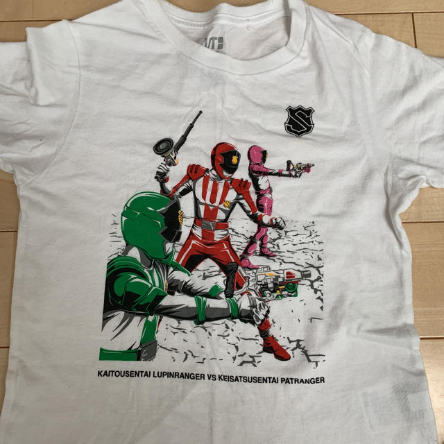 UNIQLO(ユニクロ)の専用☆☆【ルパンレンジャーvsパトレンジャー】ユニクロ Tシャツ 2枚 キッズ/ベビー/マタニティのキッズ服男の子用(90cm~)(Tシャツ/カットソー)の商品写真