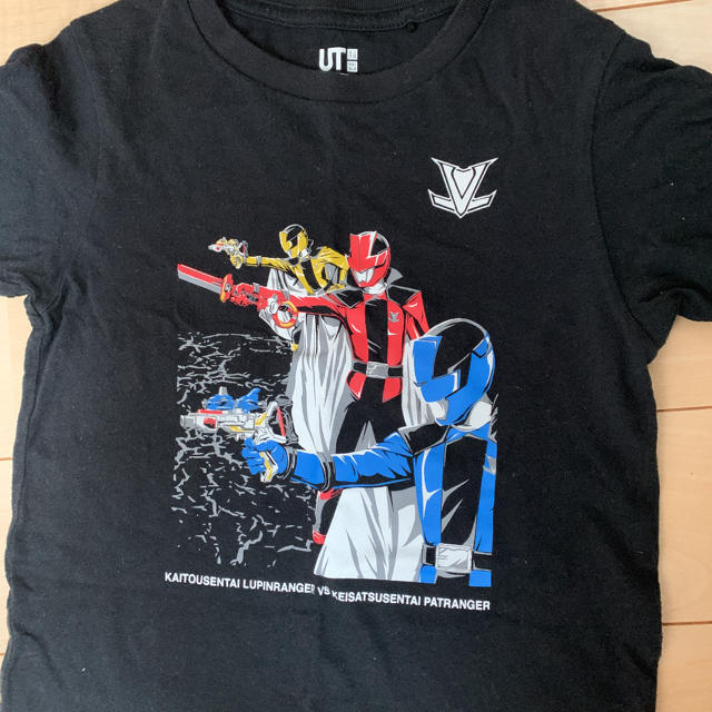 UNIQLO(ユニクロ)の専用☆☆【ルパンレンジャーvsパトレンジャー】ユニクロ Tシャツ 2枚 キッズ/ベビー/マタニティのキッズ服男の子用(90cm~)(Tシャツ/カットソー)の商品写真