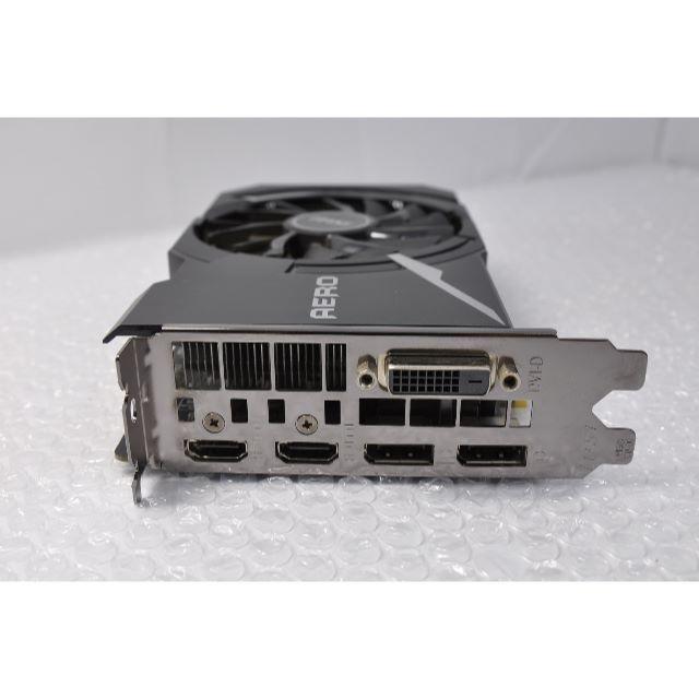 MSI製 NVIDIA GTX1060 6G搭載のビデオカード スマホ/家電/カメラのPC/タブレット(PCパーツ)の商品写真
