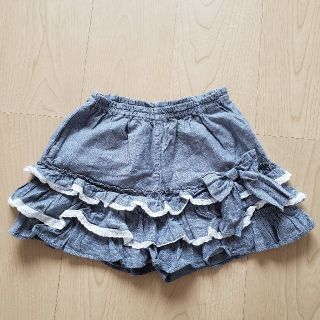 ベルメゾン(ベルメゾン)のGITA COLLECTION デニム風
ショートパンツ　130センチ(パンツ/スパッツ)