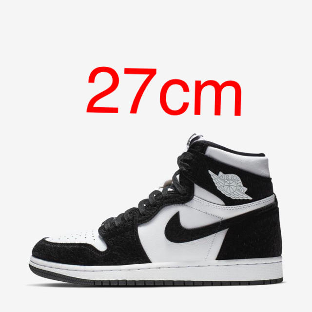 NIKE AIR JORDAN 1 HI OG PONY PANDA 27cm