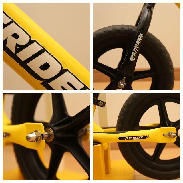 STRIDA - ストライダースポーツモデル STRIDER イエロー 中古の STRIDA - ストライダースポーツモデル STRIDER イエロー 中古の