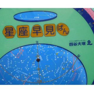 ＜期間限定 値下げ＞【四谷大塚】中学受験用  「星座早見ばん」【未使用・新品】(語学/参考書)