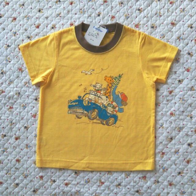 familiar(ファミリア)の【新品】familiar Tシャツ 100 キッズ/ベビー/マタニティのキッズ服男の子用(90cm~)(Tシャツ/カットソー)の商品写真